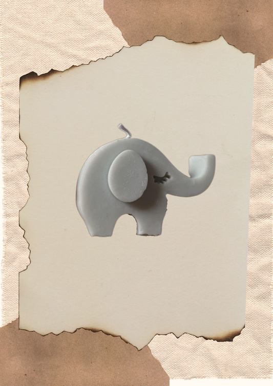 Bougie éléphant