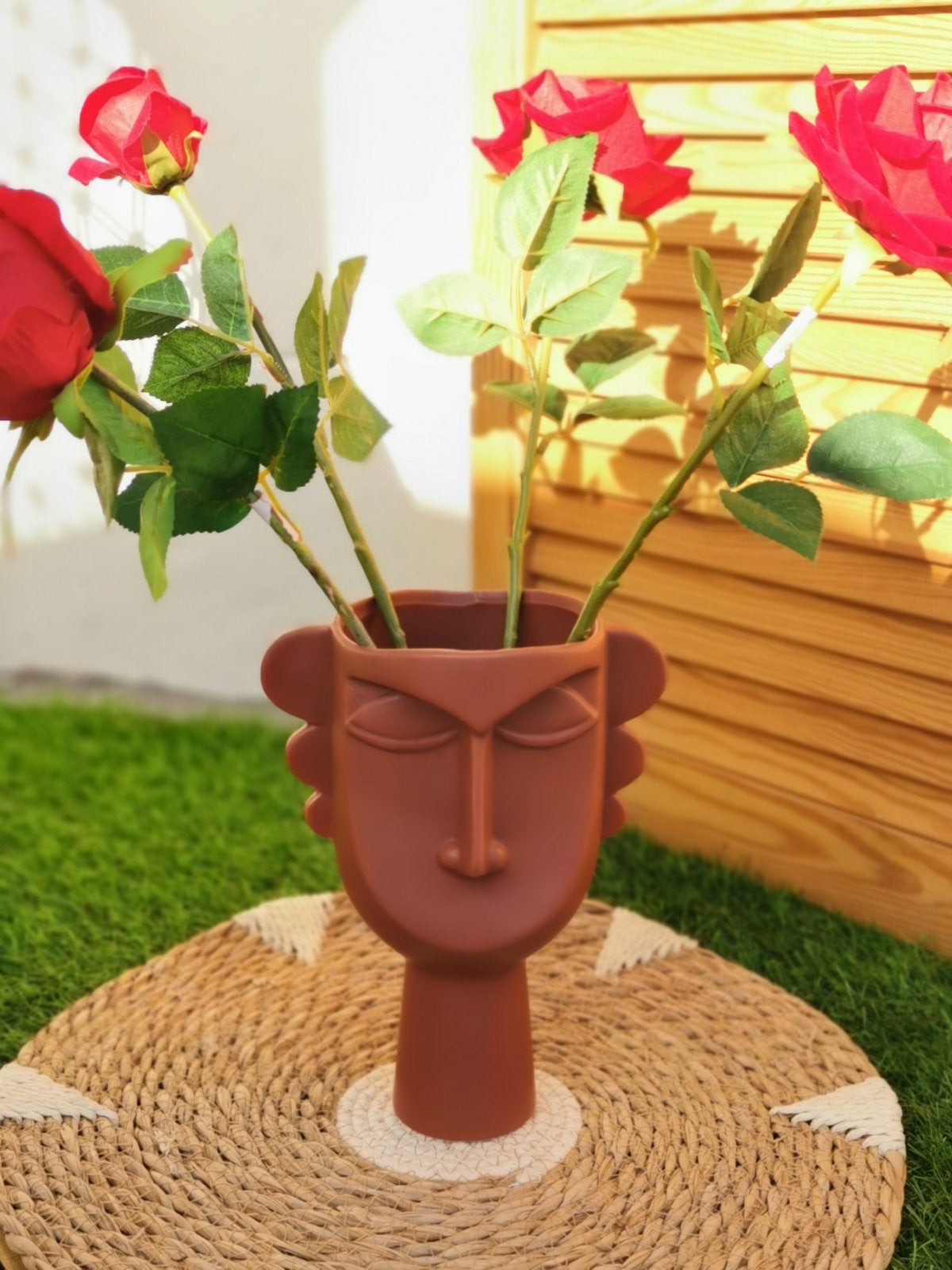 Vase visage