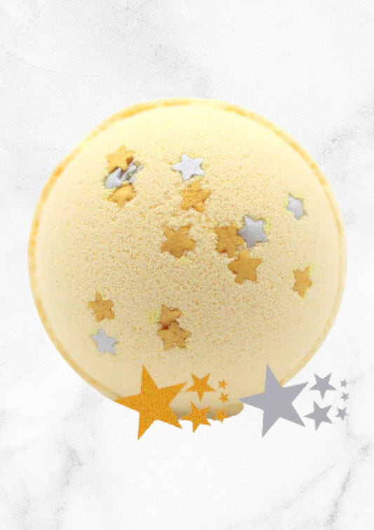 Boule de Bain Étoile de Noël - Massepain - 180g
