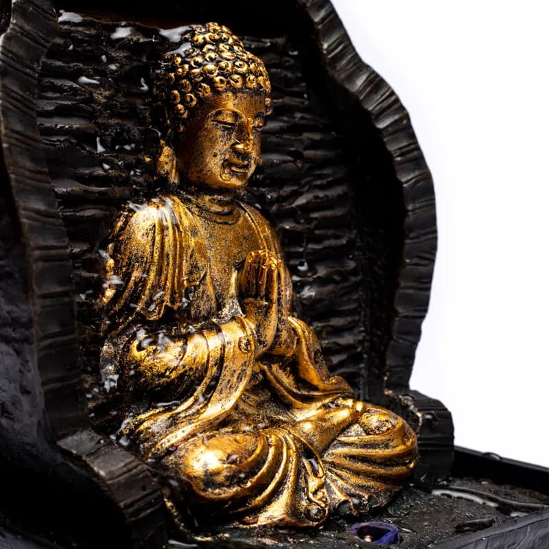 Praying Buddha Water Fountain