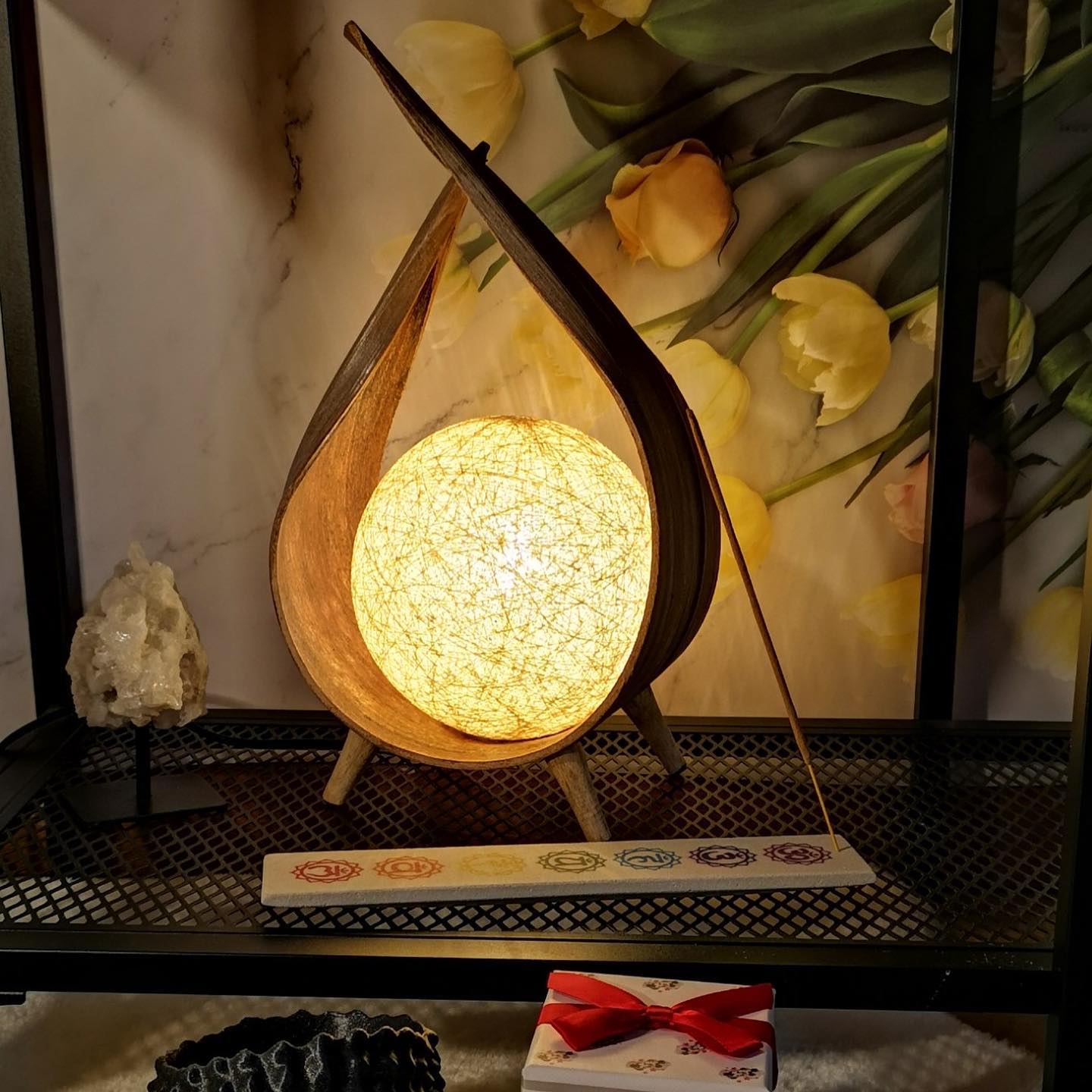 coconut lamp