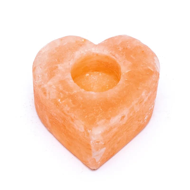 heart shaped candle holder
