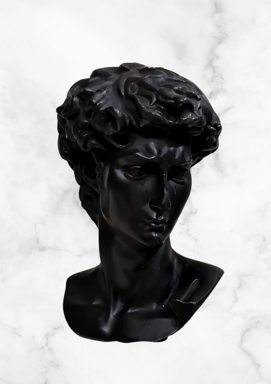 Bougie sculpture en Ultra Black