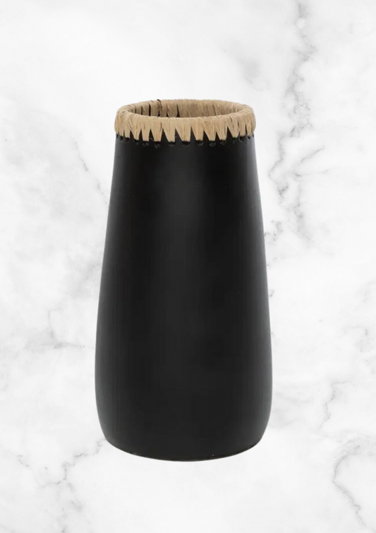 The Sneaky Vase - Natural Black