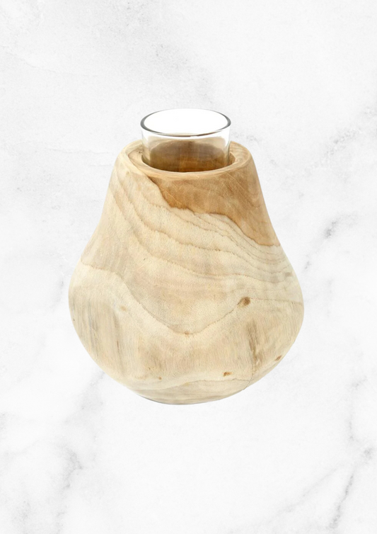 Drop candle holder