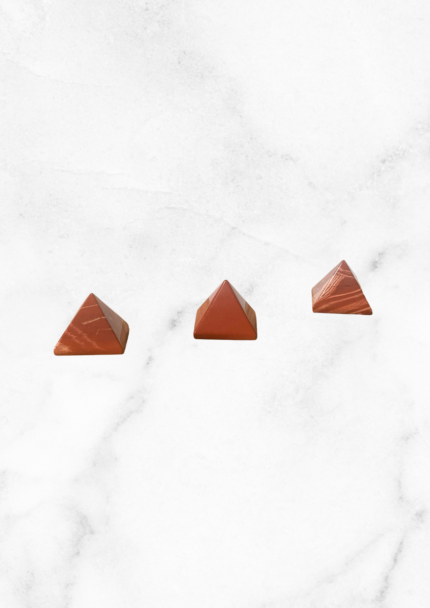 Red Jasper Pyramid