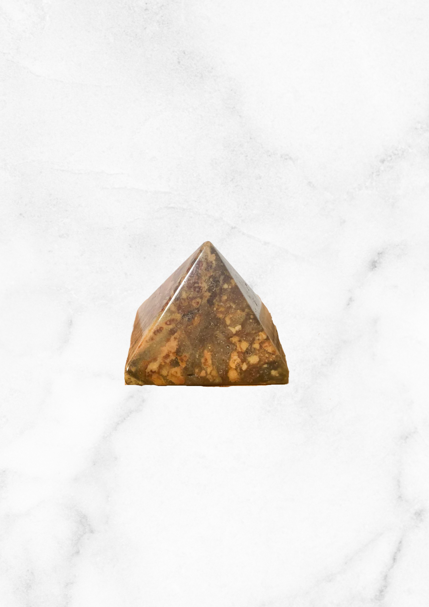 Crazy Lace Agate Pyramid