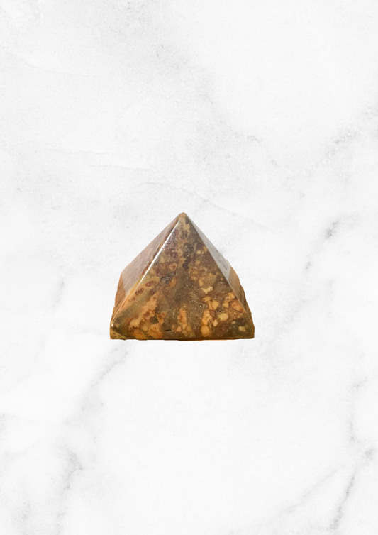 Crazy Lace Agate Pyramid