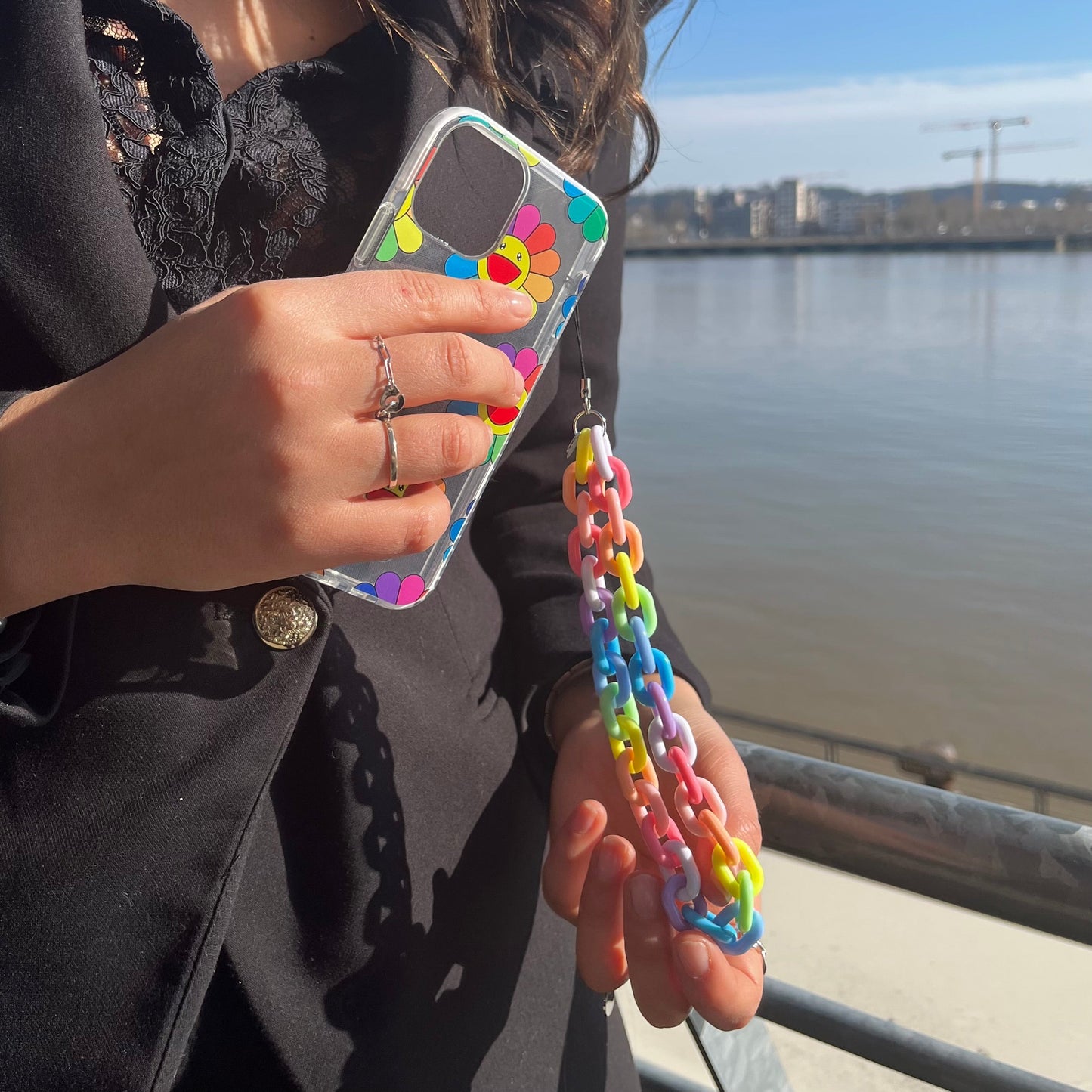 Rainbow Phone Chain