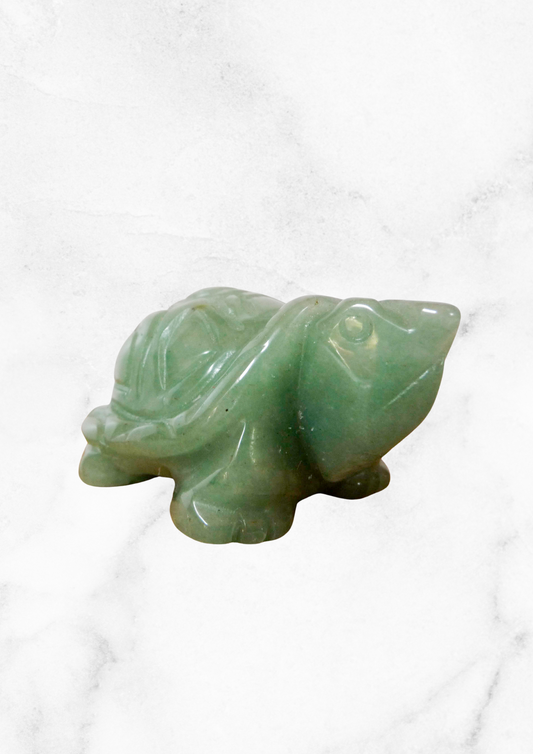 Green Aventurine Turtle
